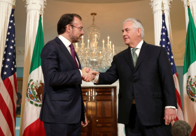Videgaray y Tillerson deciden ayudar a Venezuela
