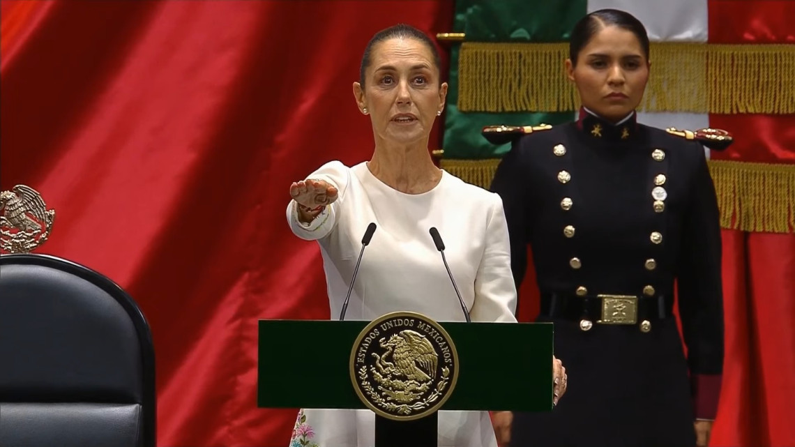 Claudia Sheinbaum toma protesta como Presidenta de México