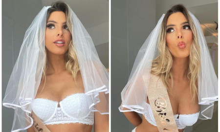 Lele Pons, de novia en bikini, muestra la invitación de su boda