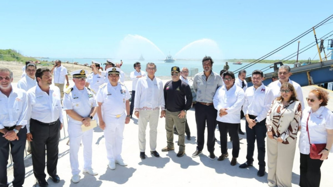 Inicia operaciones el Puerto del Norte; Tamaulipas se convierte en la nueva frontera marítima de México: Américo