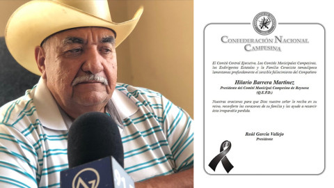 Fallece líder de la CNC en Reynosa