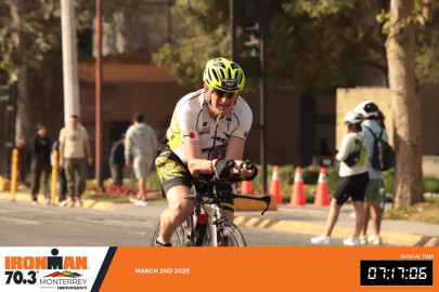 Destaca reynosense en Ironman 70.3 Monterrey con apoyo del Gobierno de Reynosa