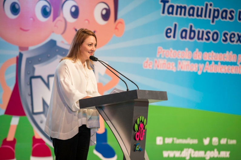 Presenta Gobierno del Estado y DIF Tamaulipas Protocolo de Actuación contra el abuso sexual infantil