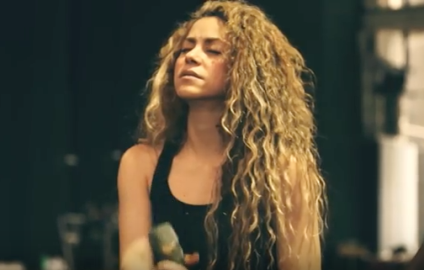 Shakira sigue ensayando para su tour