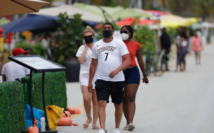 Casos de COVID-19 en Florida bajan luego de romper récords diarios