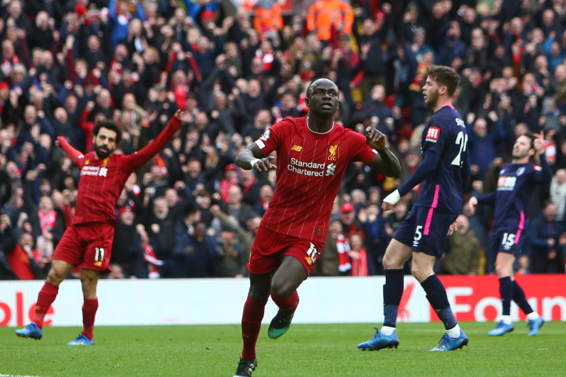 Liverpool logra imponerse por 2-1 ante el Bournemouth