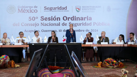 Presidenta Claudia Sheinbaum hace llamado a gobernadores y gobernadoras a trabajar en coordinación a favor de la seguridad en el país 