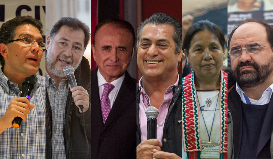 Al menos 24 candidatos independientes se han registrado