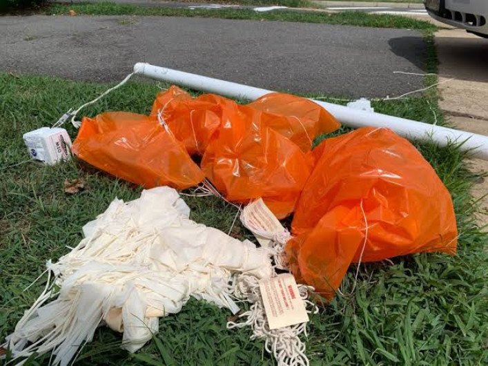 Cae artefacto del NOAA EUA en patio de casa en la colonia Ernesto Zedillo 