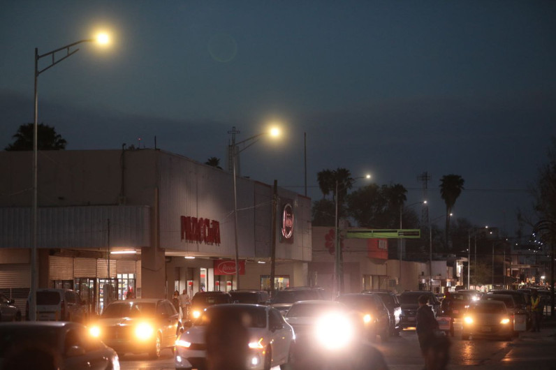 Avanza modernización de alumbrado público; más del 85% de la ciudad cuenta con tecnología LED