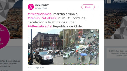 Cierran vialidades estudiantes rechazados por protesta