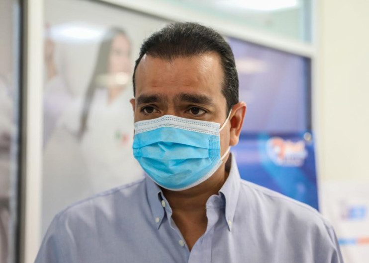 Exhorta Rivas a seguir con uso de cubrebocas 