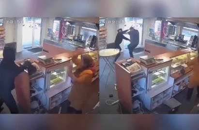 Abuelita enfrenta a ladrón con un ¡trapo!