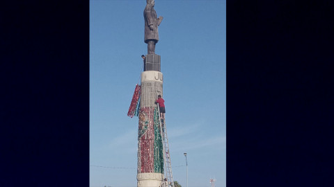 Adornarán monumentos y edificios de Nuevo Laredo con colores patrios