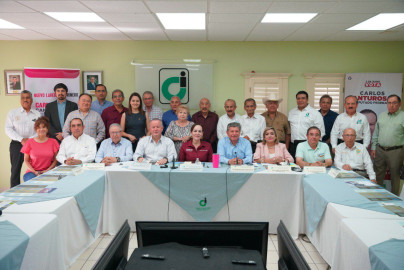 Refrenda Carmen Lilia Canturosas compromiso de trabajar en conjunto con Consenso de Instituciones por desarrollo de la ciudad 