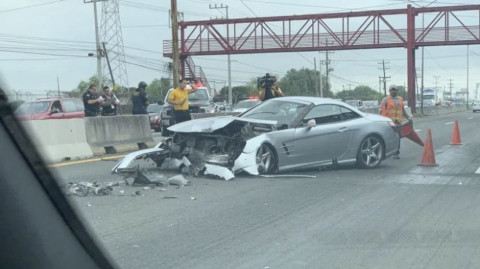 ‘Tuca’ Ferretti sufre aparatoso choque en Nuevo León