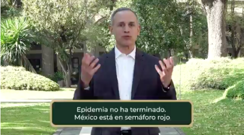 México está en semáforo rojo: advierte López-Gatell