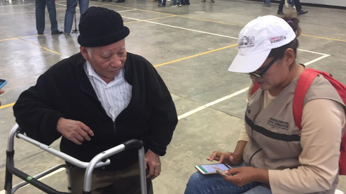 Inicia afiliación de jóvenes y adultos mayores al Censo para el Bienestar