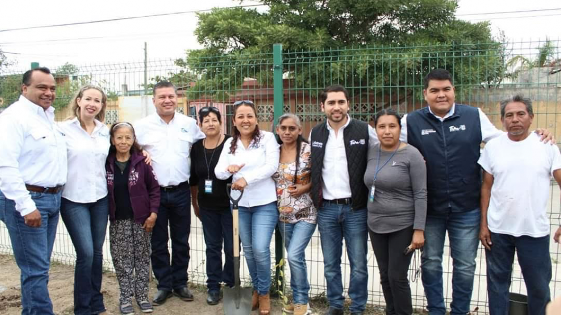 SEBIEN y el Instituto de Jóvenes se unen en la  reforestación de 150 árboles