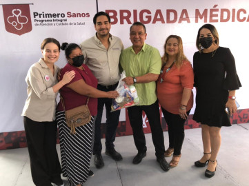 Reanudan brigadas médicas "Primero Sanos" 
