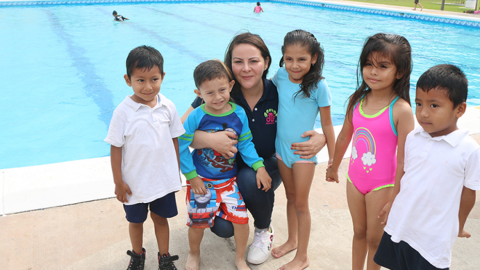 Sistema DIF Altamira invita a disfrutar el Parque Acuático