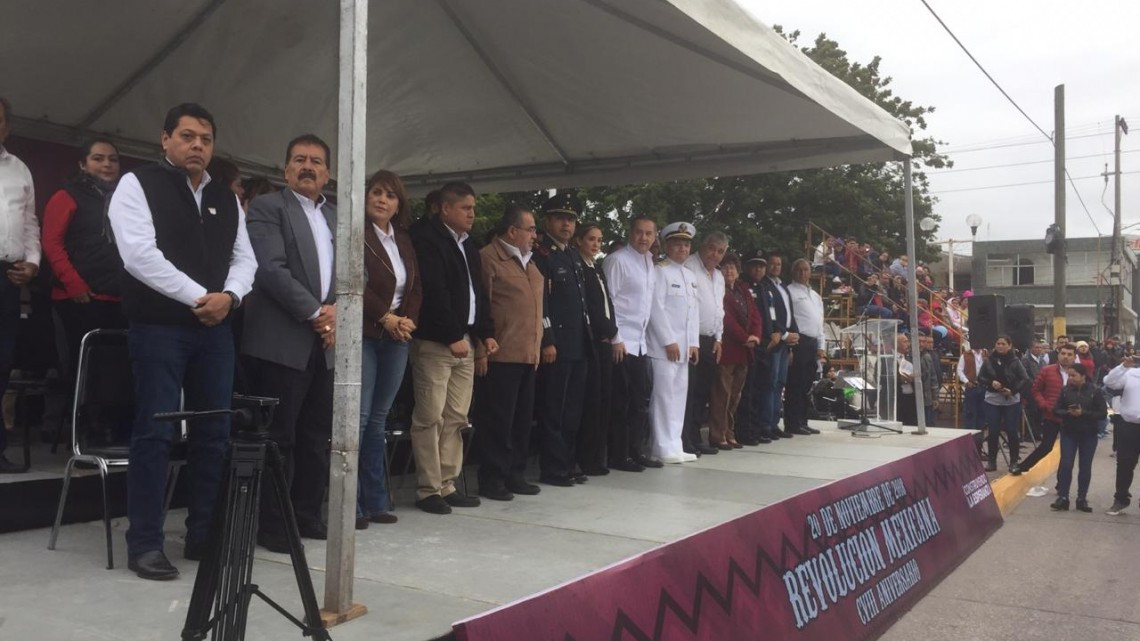 Conmemoran en Madero el 108 aniversario de la Revolución Mexicana 