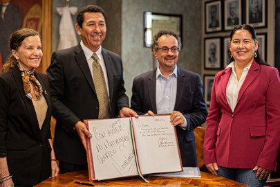 Embajador Británico en México, Jon Benjamin visita Matamoros