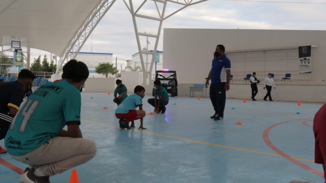 Realiza SSP actividades del programa ‘‘Prevención Juvenil’’ en la colonia Aquiles Serdán