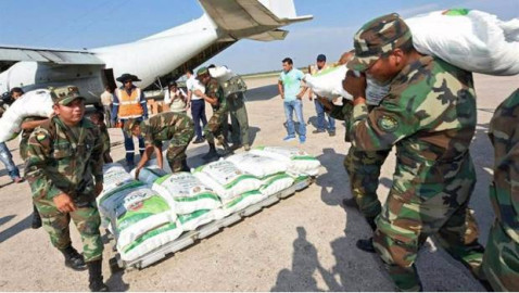 Agradece Humberto Valezzi ayuda humanitaria de Bolivia