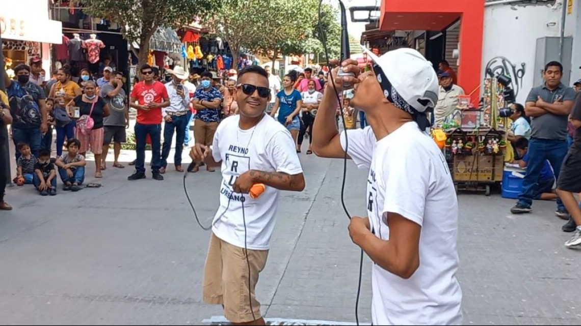 Concurren la Peatonal Hidalgo para apreciar la cultura Hip-Hop 