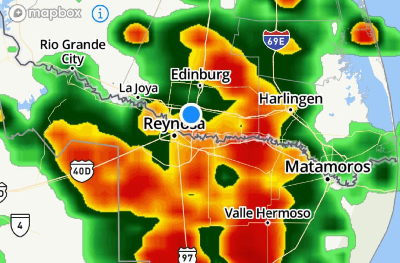 Condado de Hidalgo con cerca de 12 pulgadas y sin víctimas fatales: Richard Cortez