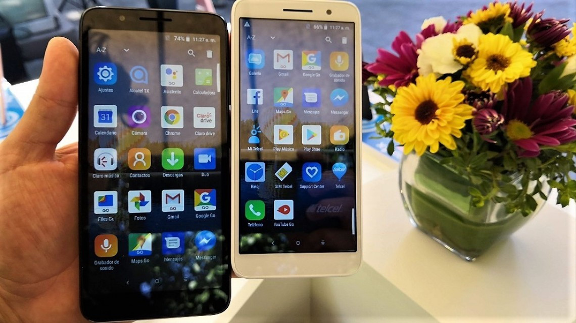 Llegan el Alcatel 1 y Alcatel 1X a México