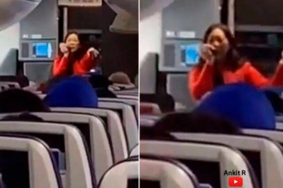 Con esta azafata cualquiera querrá viajar