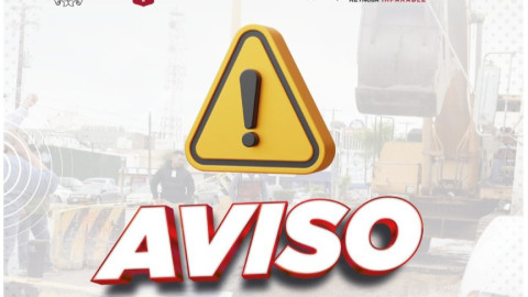 Trabaja COMAPA en la reparación de una fuga de agua en la colonia Narciso Mendoza