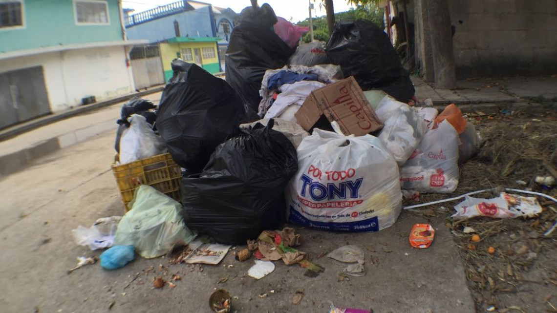 Lluvias retrasan la recolección de basura en Altamira
