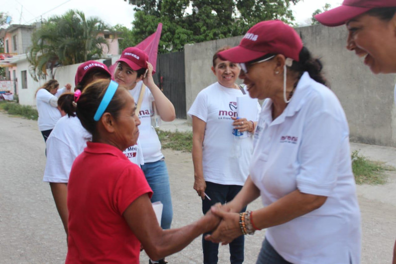 Ciudadanos respaldan proyecto que encabeza Rosa María Rosales Saucedo "Mayis"