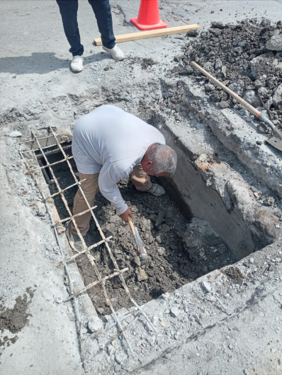 Realizó COMAPA mantenimiento en caja de válvulas en Arecas y Zona Centro