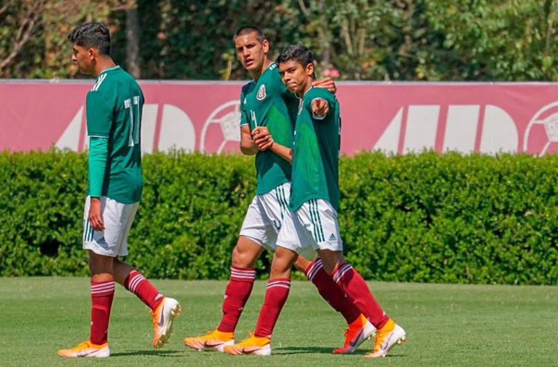 Tri sub 17 vence 6-0 a Puebla en partido amistoso