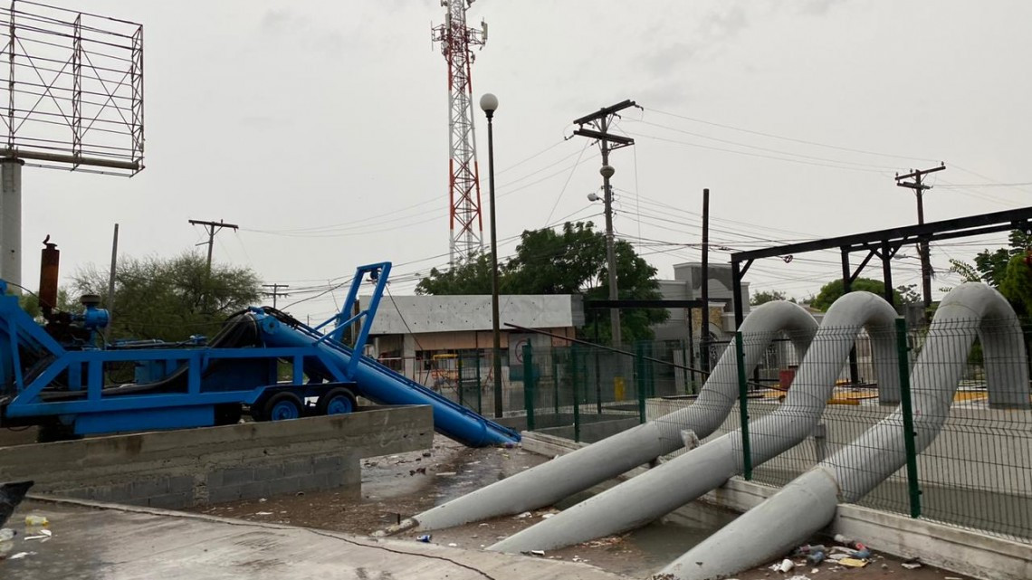 Causa 'Hannah' múltiples daños y más de 11 pulgas de agua en Reynosa