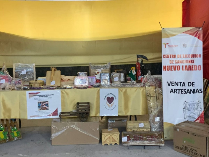 Artesanías del CEDES Nuevo Laredo presentes en la EXPOMEX 2025