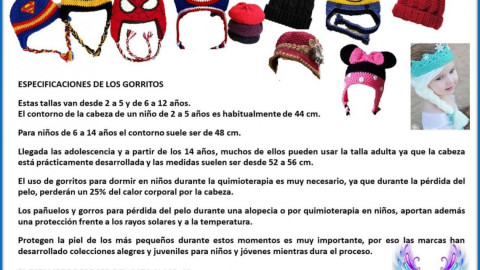 Invitan a donar gorros de lana para pacientes oncológicos