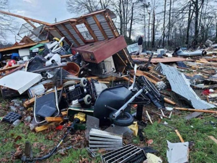11 muertos tras tormentas en EU