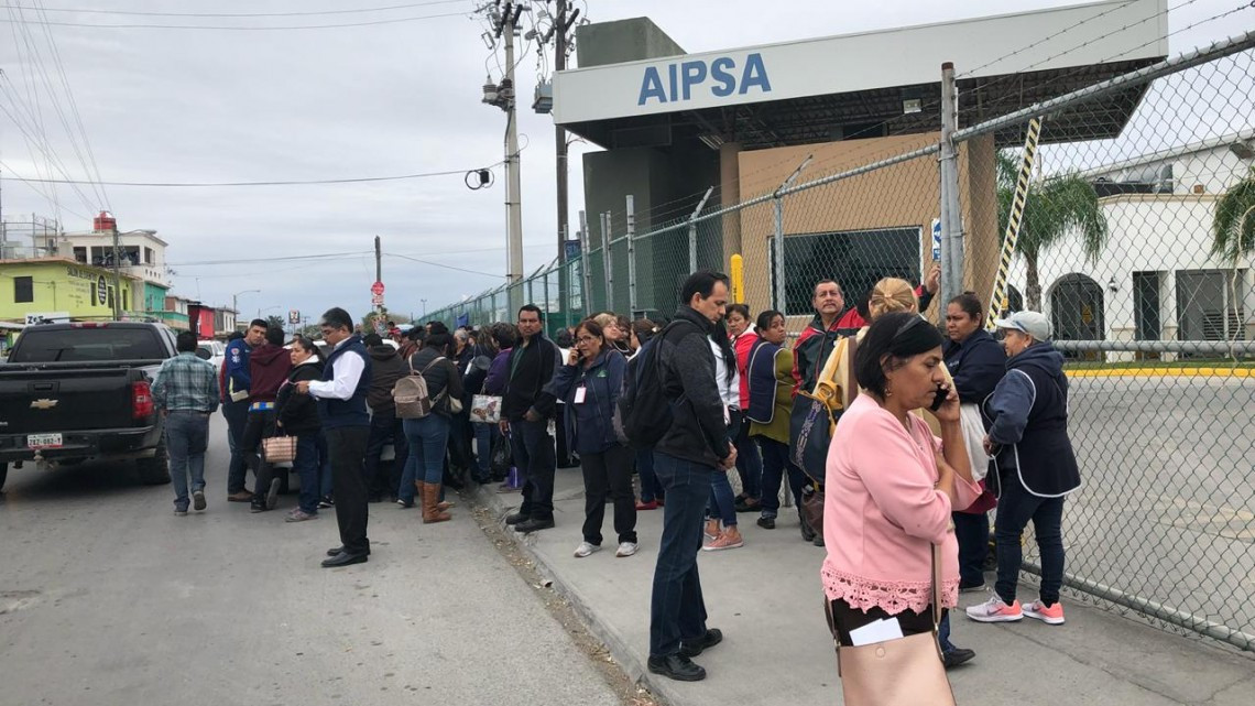 Estalla la huelga en 44 maquiladoras de Matamoros 