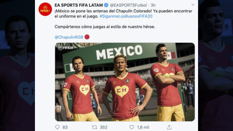 FIFA 20 rinde homenaje al 'Chapulín Colorado'