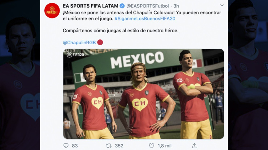FIFA 20 rinde homenaje al 'Chapulín Colorado'