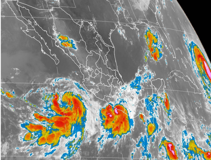 Se forma tormenta tropical Norma, enfila a Los Cabos
