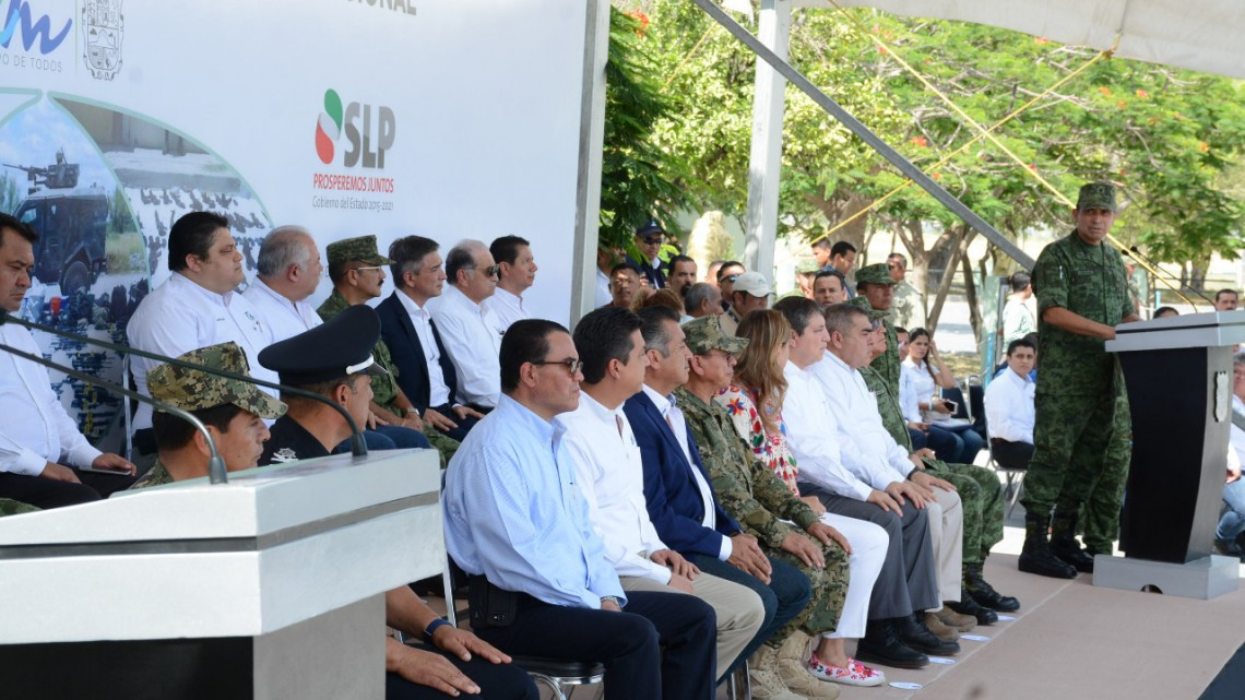 Presente alcaldesa en ceremonia de Destrucción de Armas