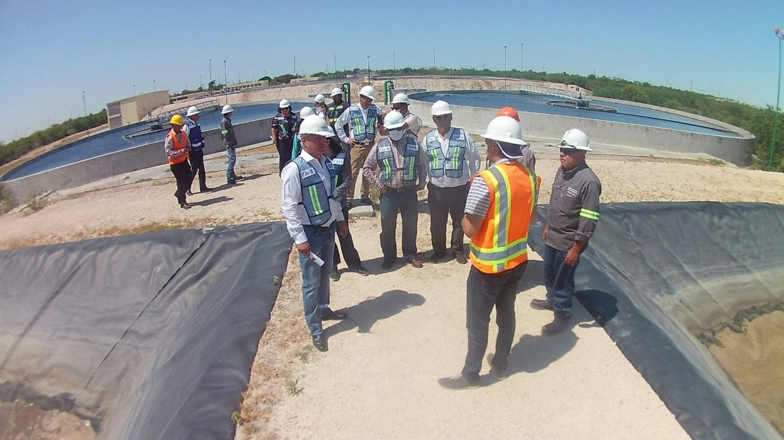 Supervisan regidores instalaciones  de la COMAPA de Reynosa