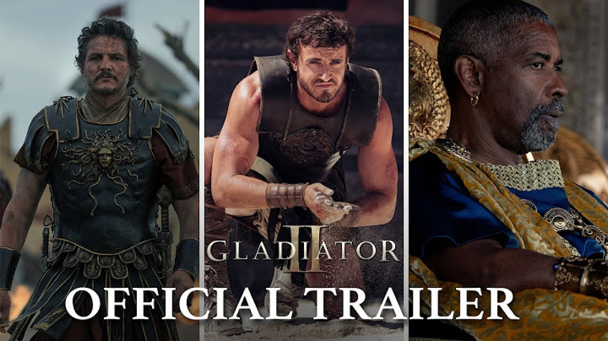 Lanzan primer tráiler de 'Gladiador 2'