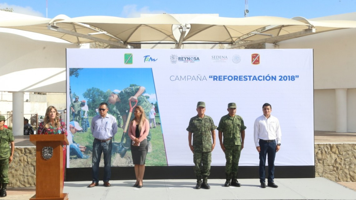 Pone en marcha Alcaldesa la Campaña de Reforestación 2018